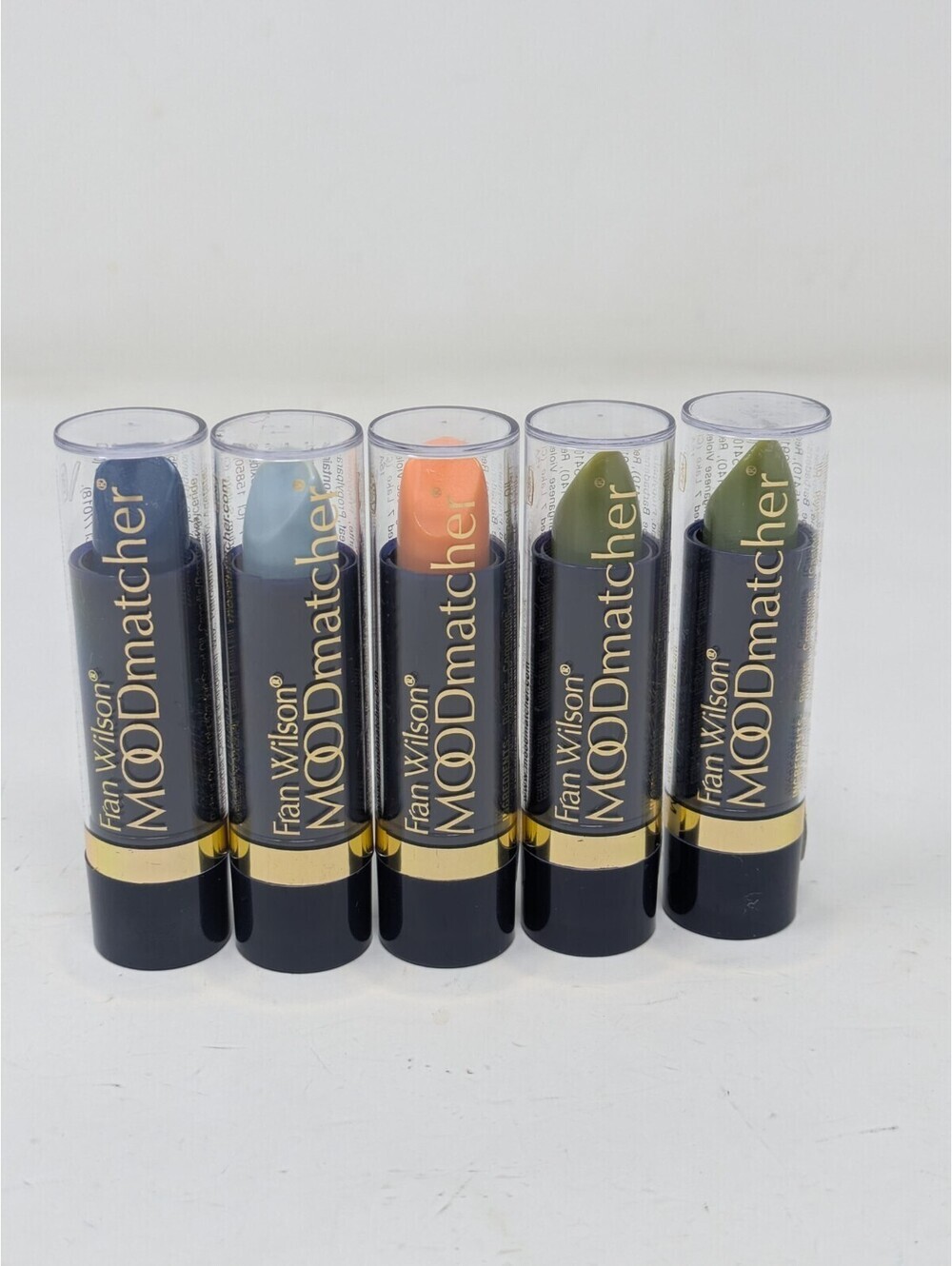 Fran Wilson MOODmatcher Color Changing Lipstick Set Of 5 Fran Wilson NIP - Picture 2 of 4